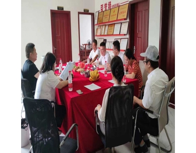 子良鎮張書記赴湖南東環環保科技有限公司進行調研指導工作